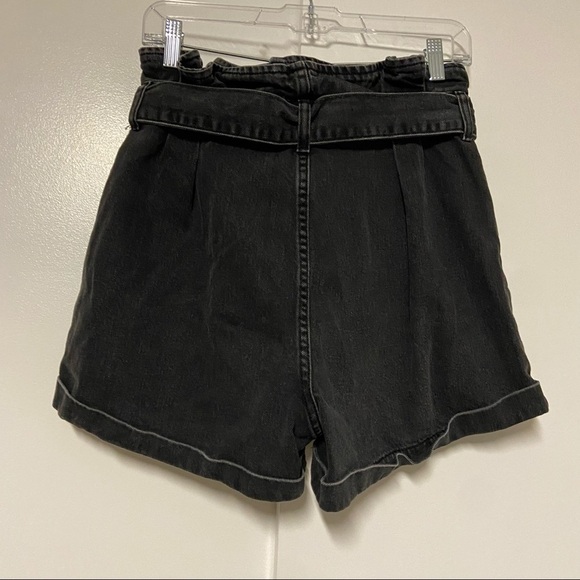 Topshop Belted Paperbag High Waisted Shorts Size 6 - Picture 8 of 8